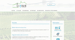 Desktop Screenshot of lignan-de-bordeaux.fr
